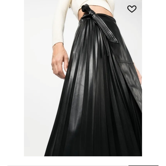 Dresses & Skirts - Simkai Vegan Leathe Black Size 0